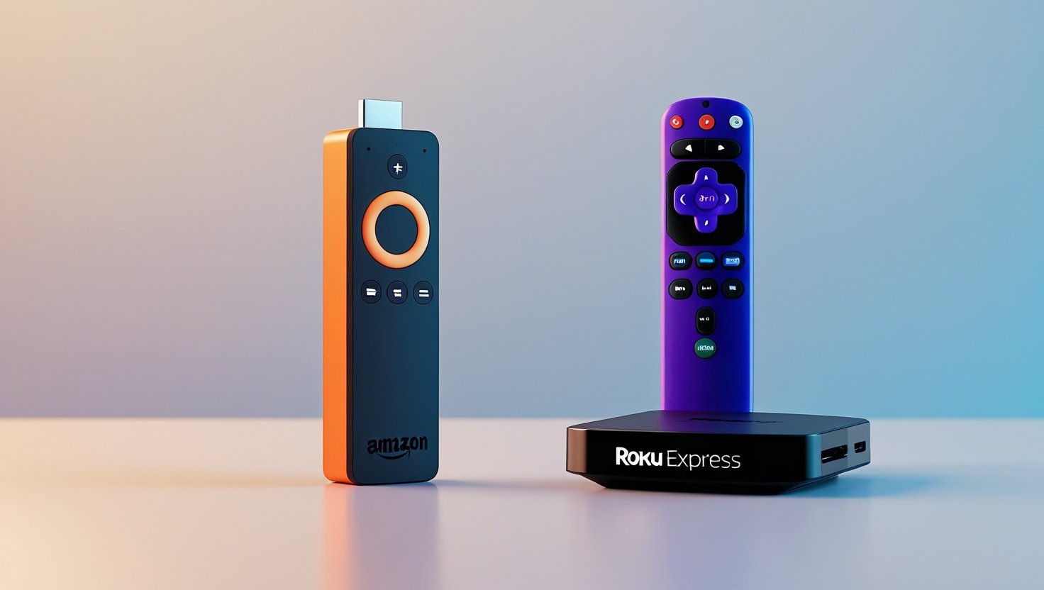 Comparativo: Fire TV Stick HD vs Roku Express – Qual é o Melhor Dispositivo de Streaming?